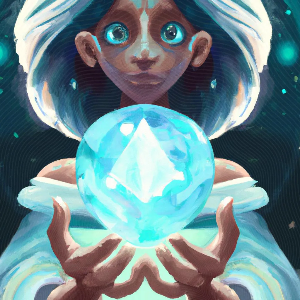 uma composição gráfica de geração cristal espiritismo