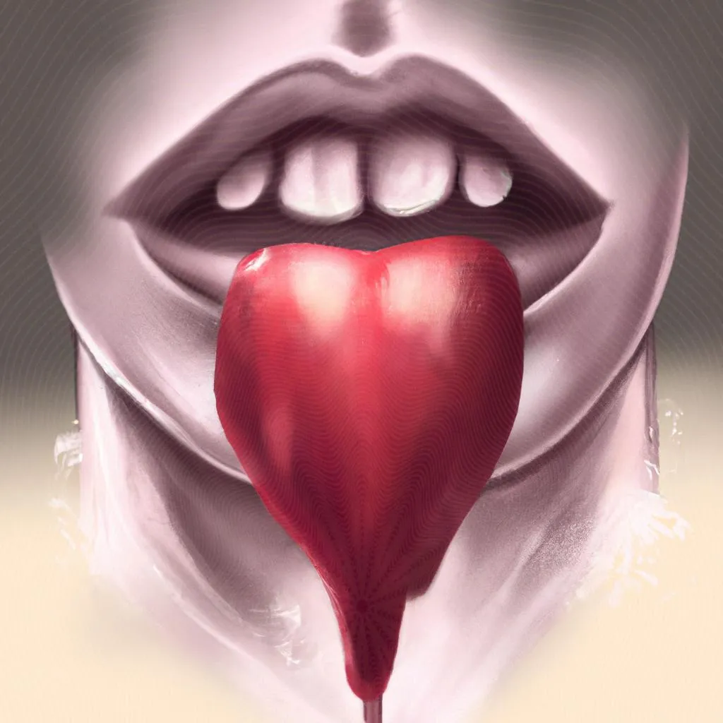 uma composição ilustrativa de gosto de sangue na boca espiritismo