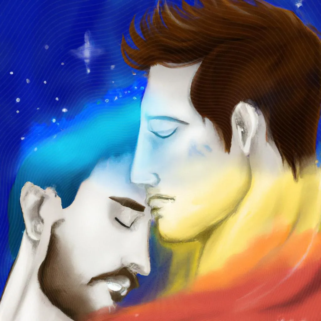 Homossexualidade e Espiritismo: Entenda a Conexão! 3 uma imagem impressionista de homossexualidade e espiritismo
