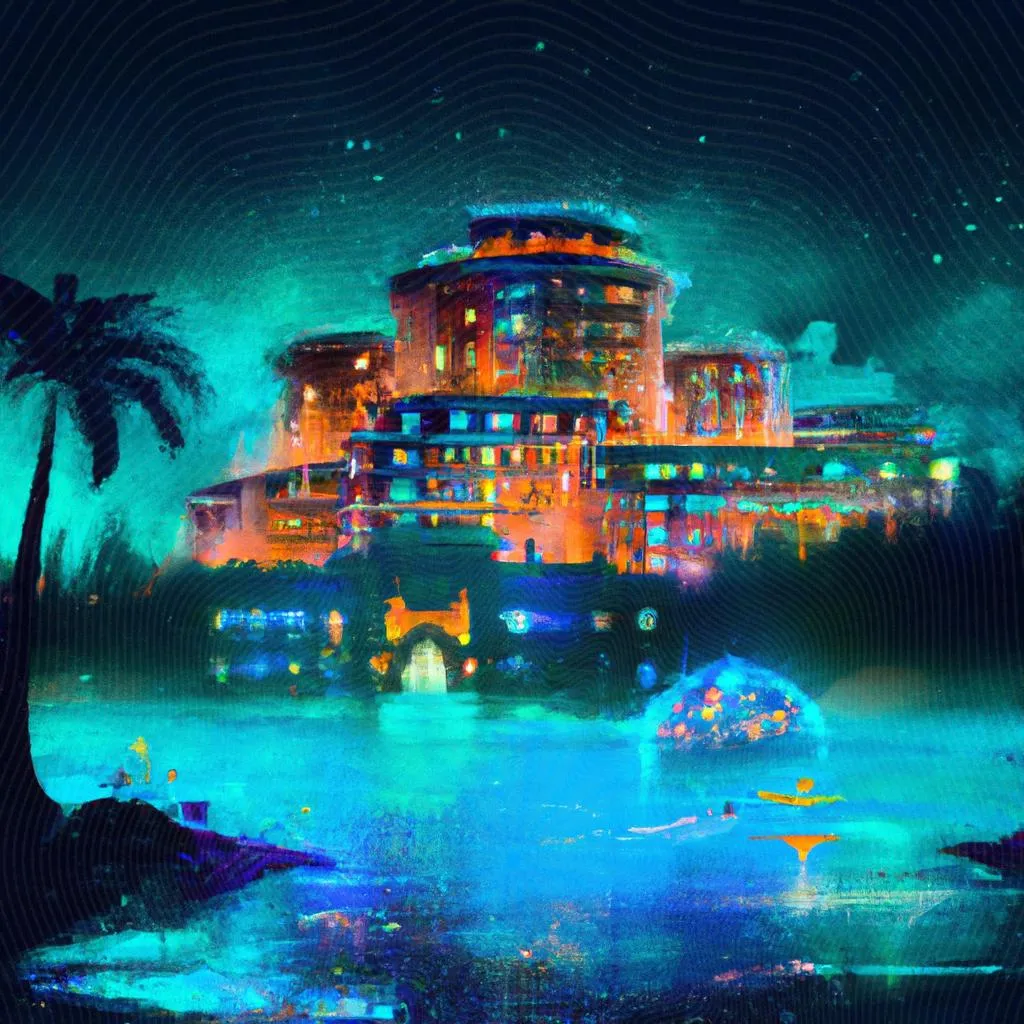 uma cena gráfica de hotel 5 estrelas espirito santo