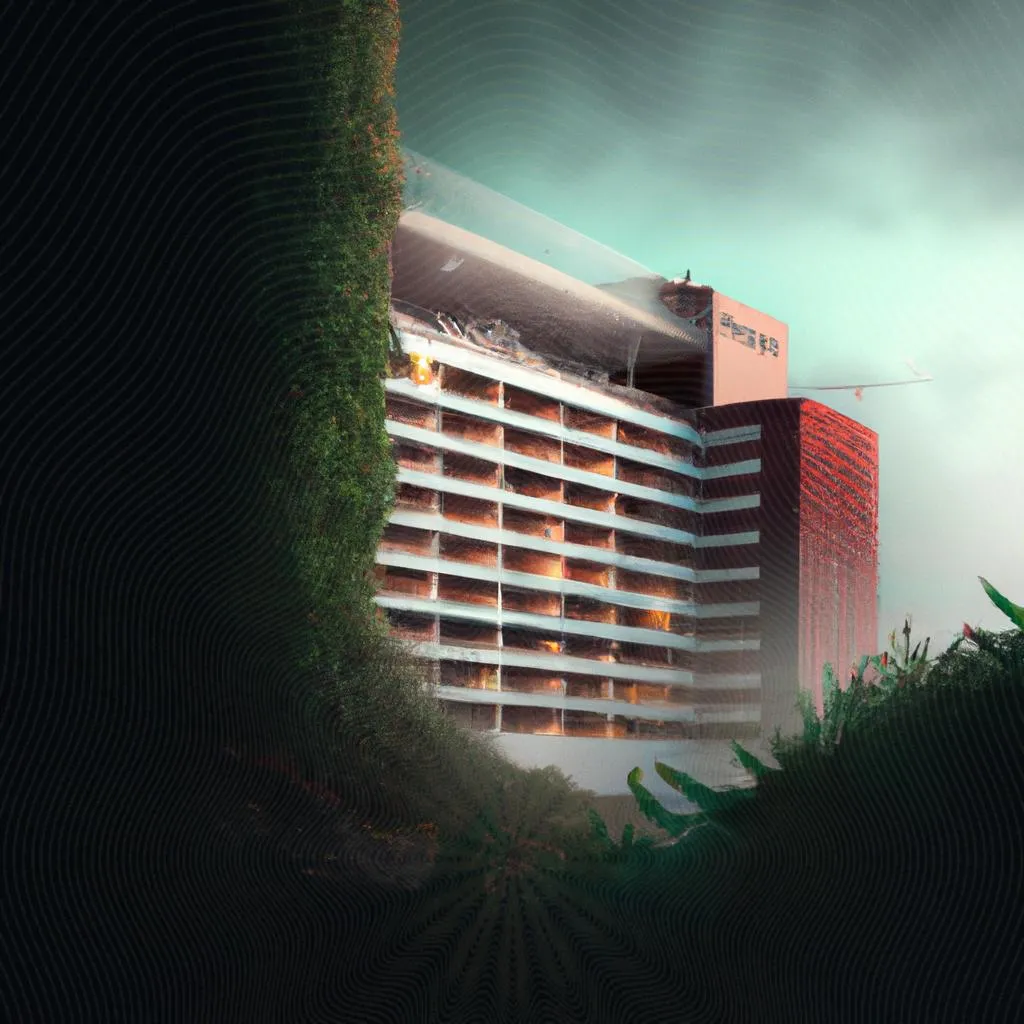 uma composição ilustrativa de hotel sesc espirito santo