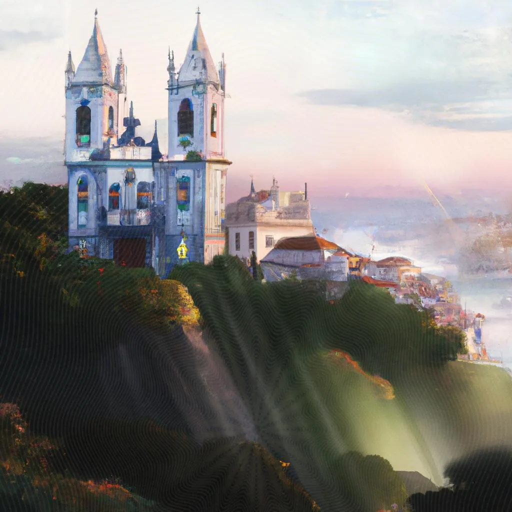 imagem desenhada igreja da penha espirito santo