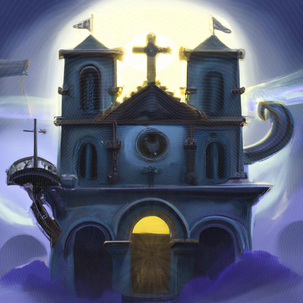 uma imagem imaginária de igreja espirito santo