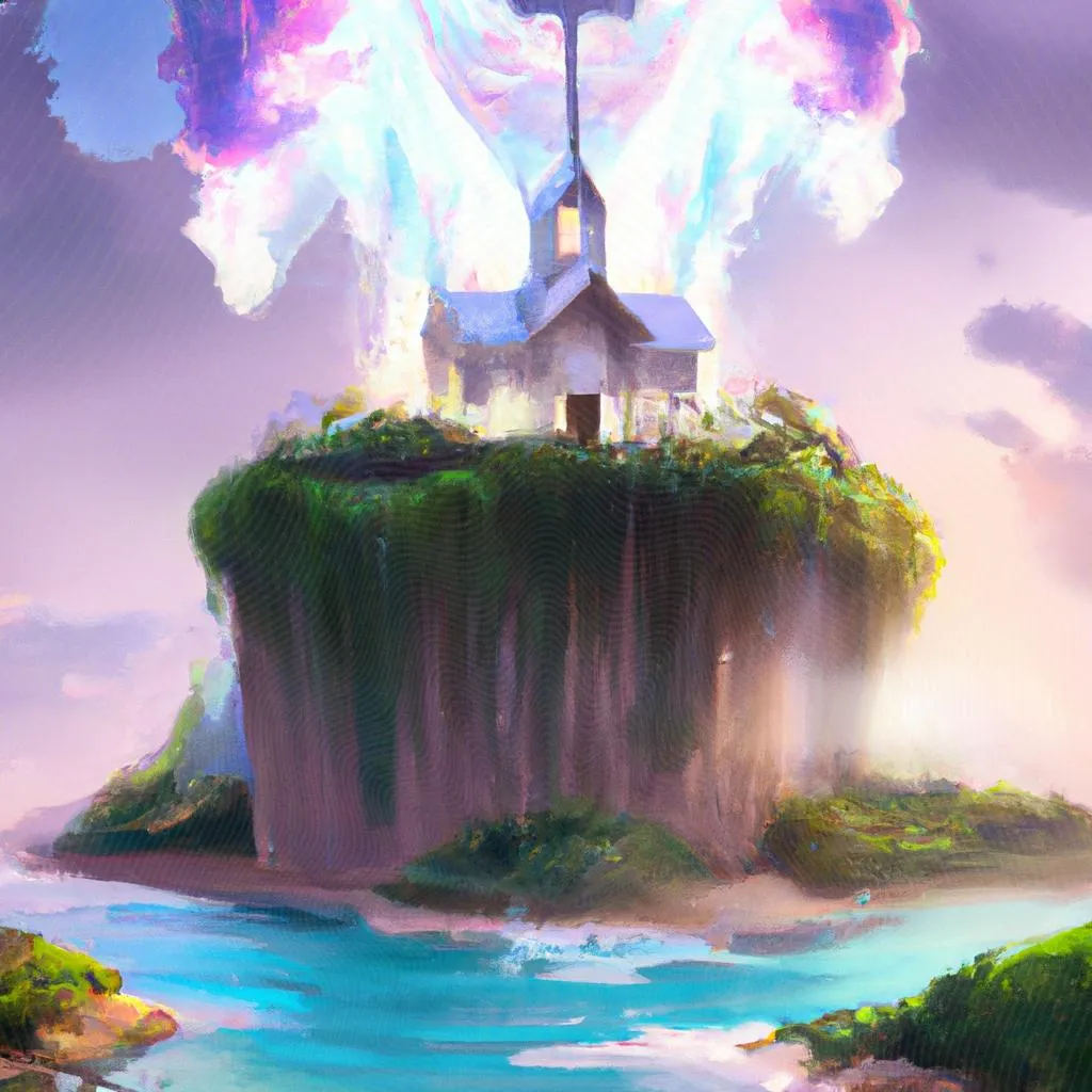 uma imagem simbólica de igreja espirito santo