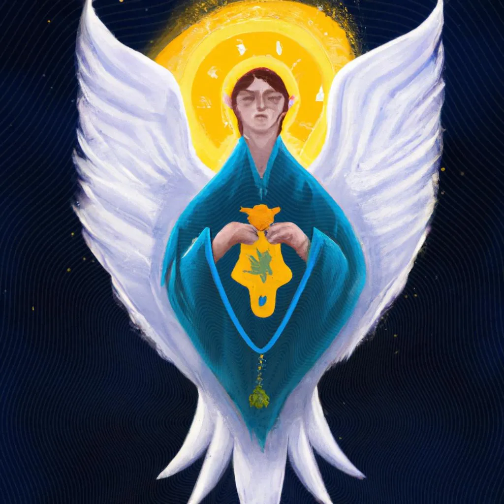 uma arte gráfica sobre imagem do espirito santo png