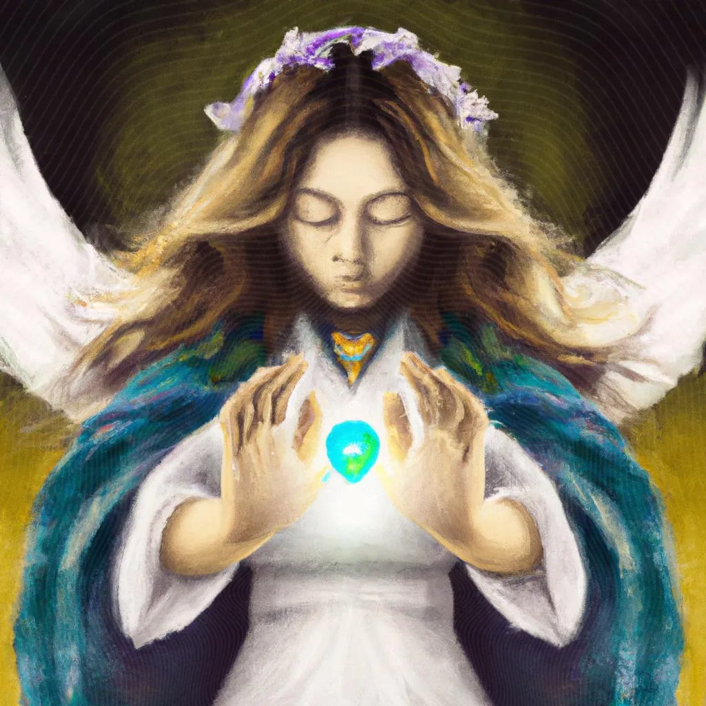 uma arte gráfica sobre invocação espirito santo