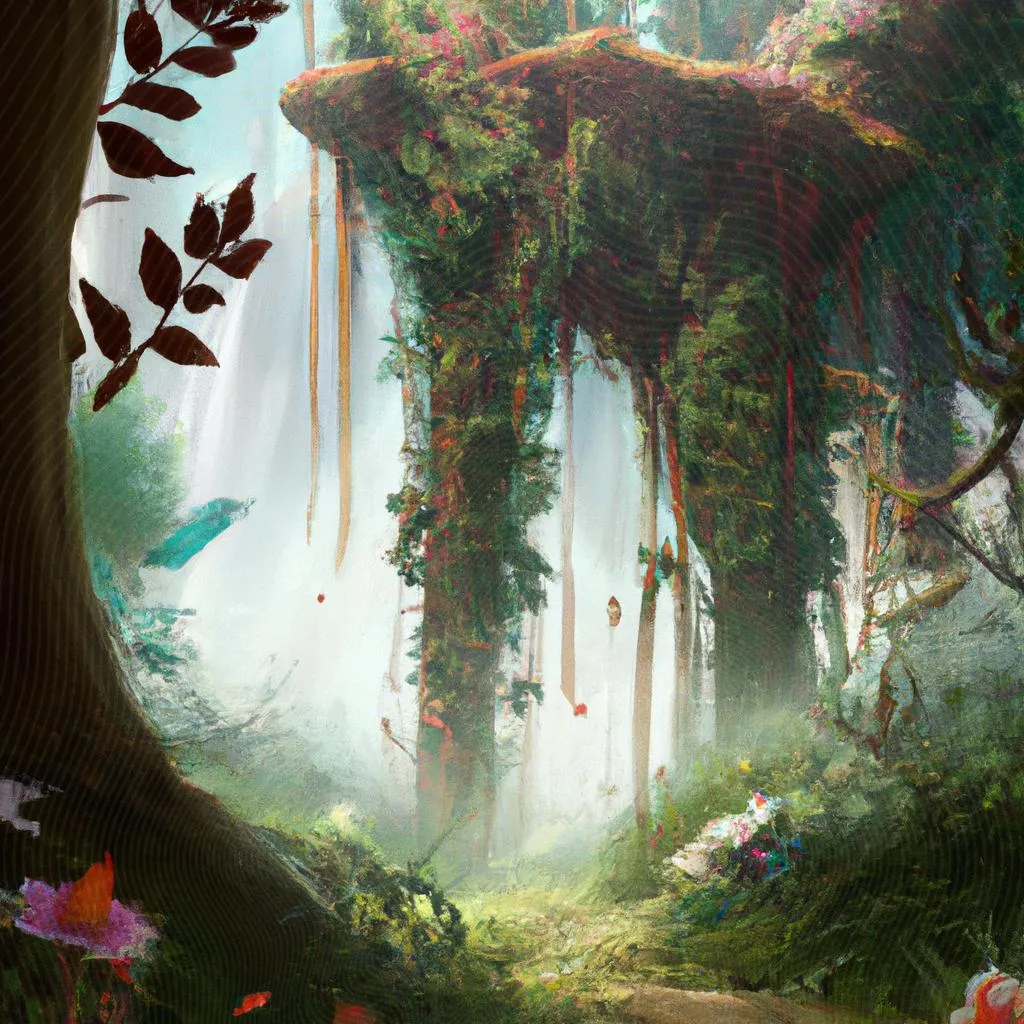 uma imagem imaginária de jardim espirito santo