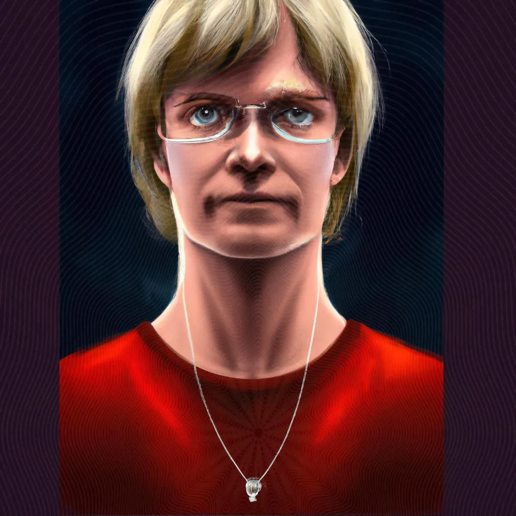 Jeffrey Dahmer: A conexão surpreendente com o espiritismo 3 uma figura artística de jeffrey dahmer espiritismo