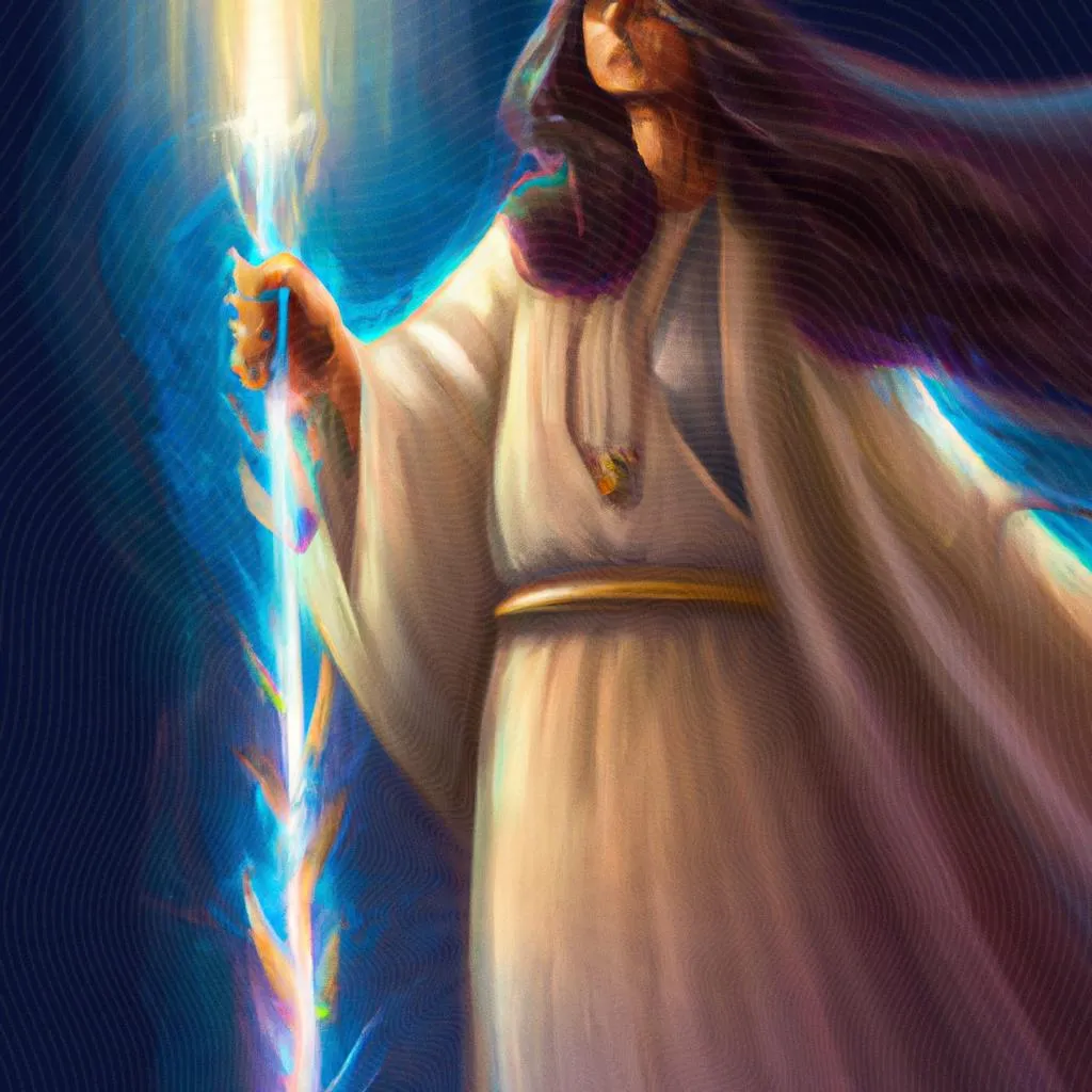 Lança do Espírito Chastiefol: Descubra o Poder da Magia 4 uma expressão gráfica de lança do espirito chastiefol