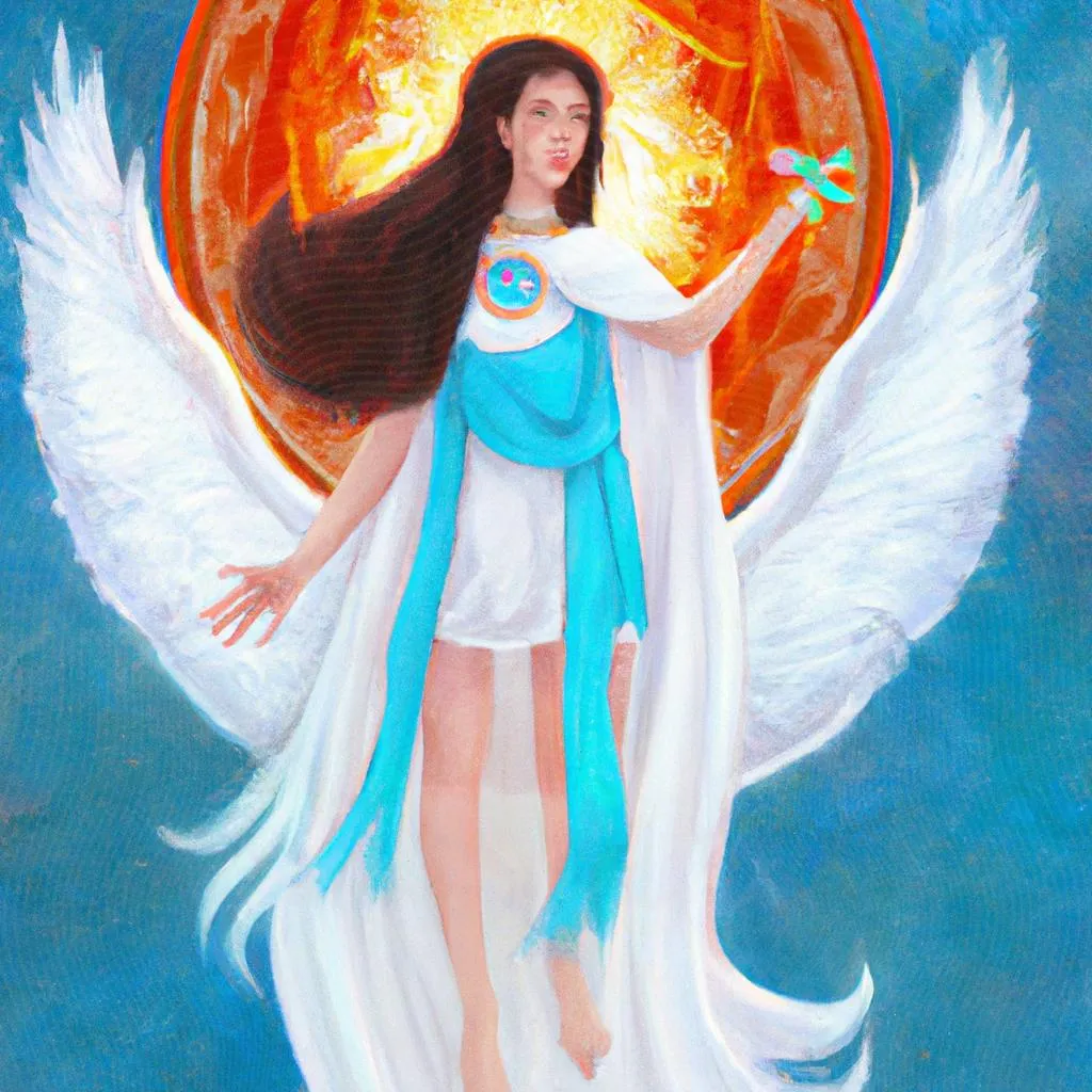 uma pintura figurativa de lembrança divino espirito santo