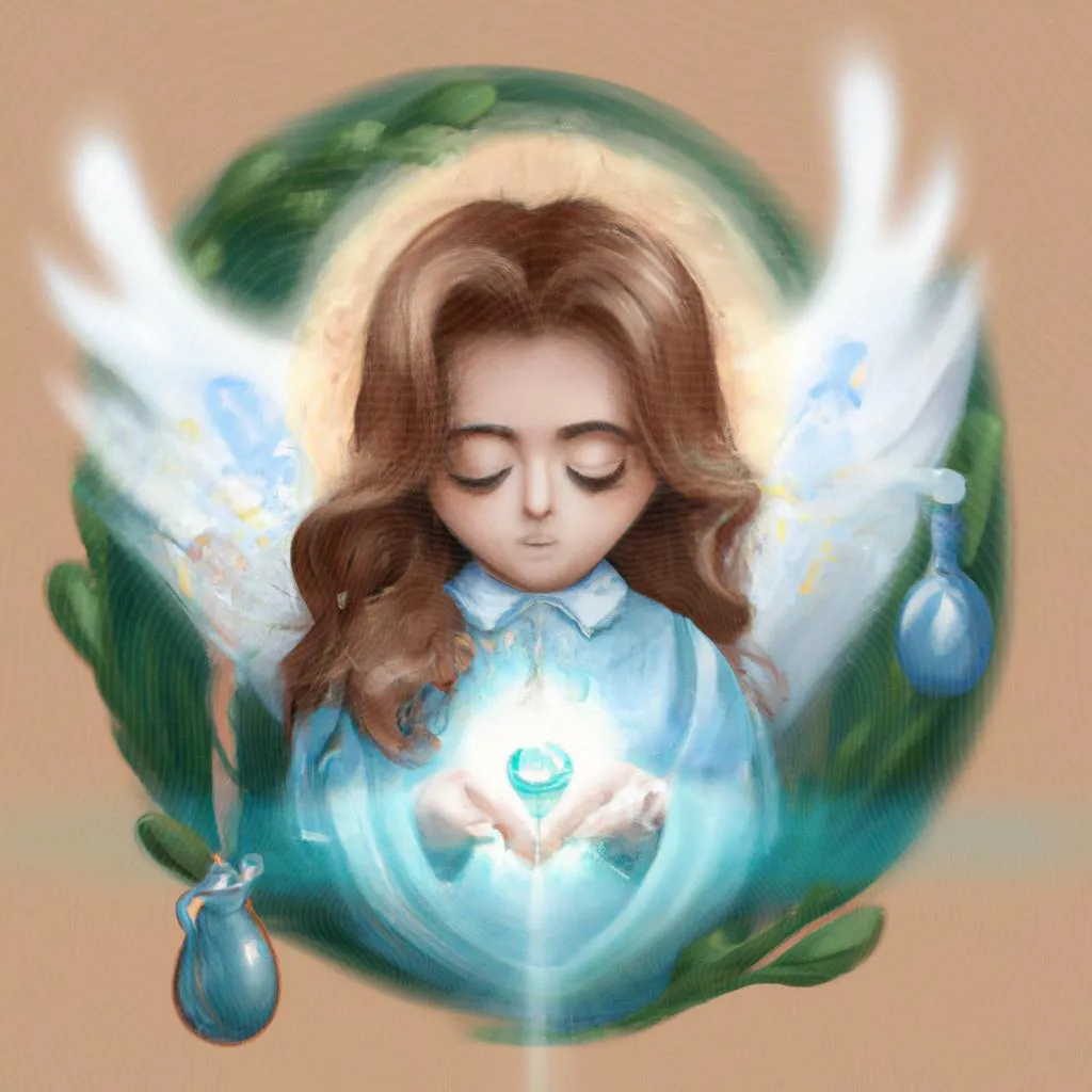 uma cena ilustrada de lembrancinha batizado espirito santo