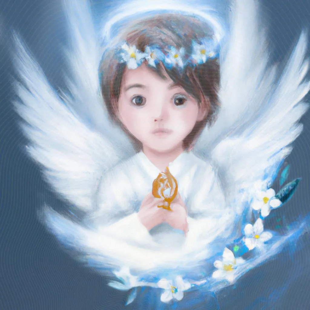 uma imagem digital de lembrancinha batizado espirito santo