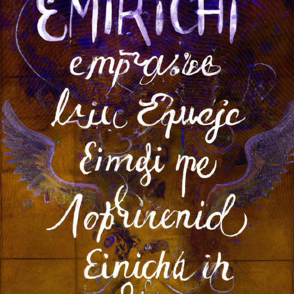 uma figura desenhada de letra do hino espirito enche a minha vida