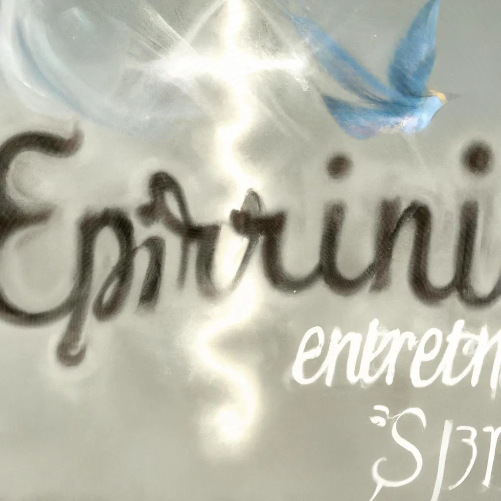 Desvendando o significado da letra 'Espírito Santo' na música de Fernanda Brum 4 uma imagem simbólica de letra espirito santo fernanda brum