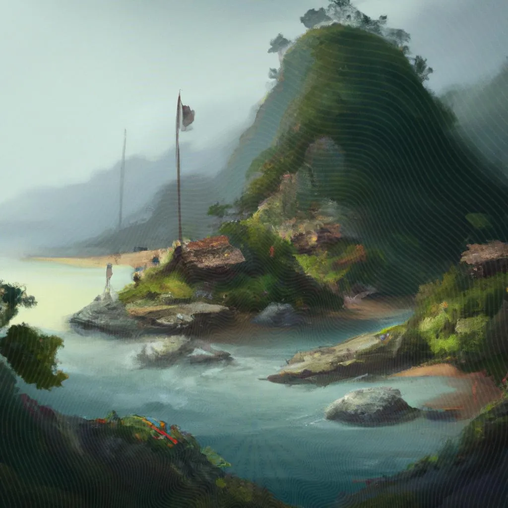 Litoral do Espírito Santo: Descubra os mistérios esotéricos da costa capixaba 3 uma ilustração gráfica de litoral do espirito santo