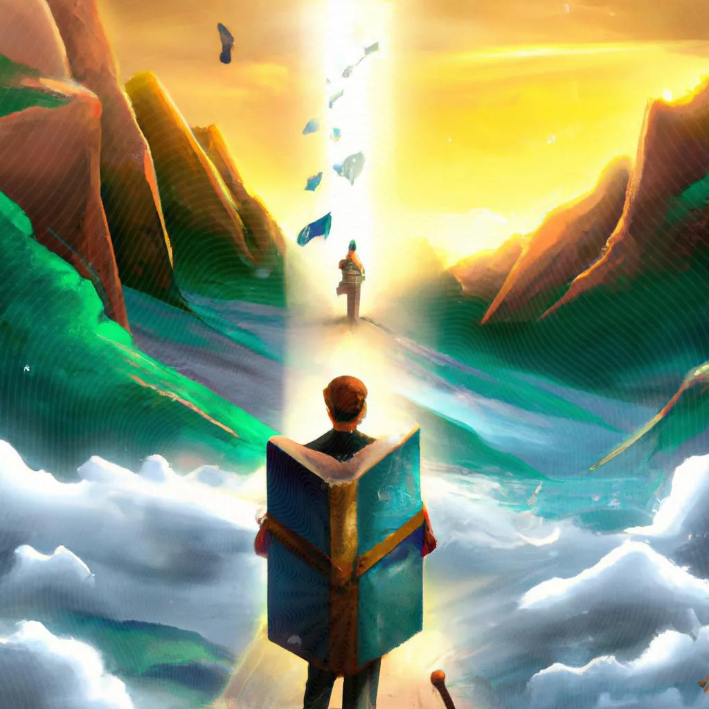 uma composição ilustrativa de livro andar no espirito andar no poder dave roberson