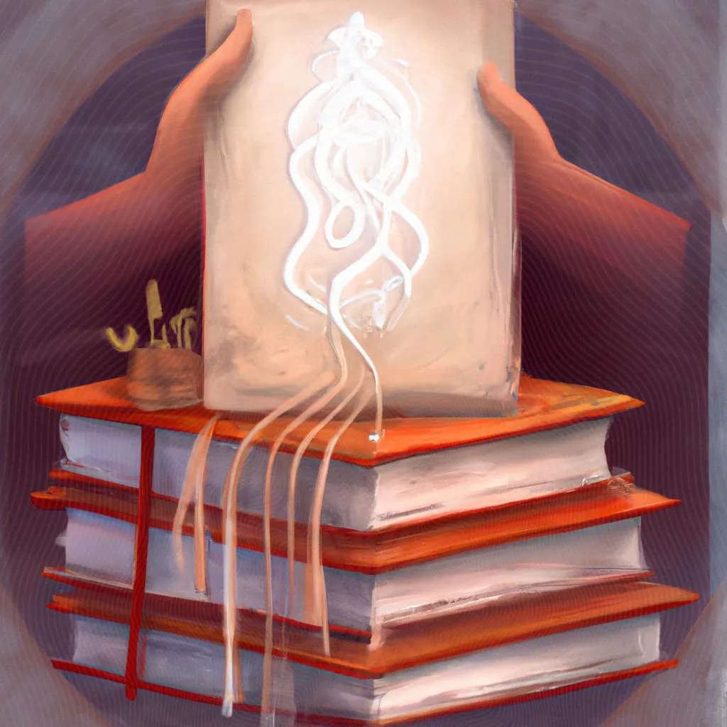 Desvende mistérios com Livro dos Espíritos Comentado por Miramez 3 uma cena gráfica de livro dos espiritos comentado por miramez