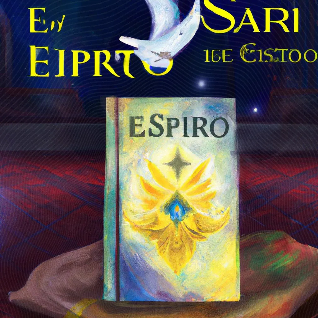 Desvende os Mistérios do Espírito Santo com o Livro Definitivo 3 uma imagem pictórica de livro sobre o espirito santo