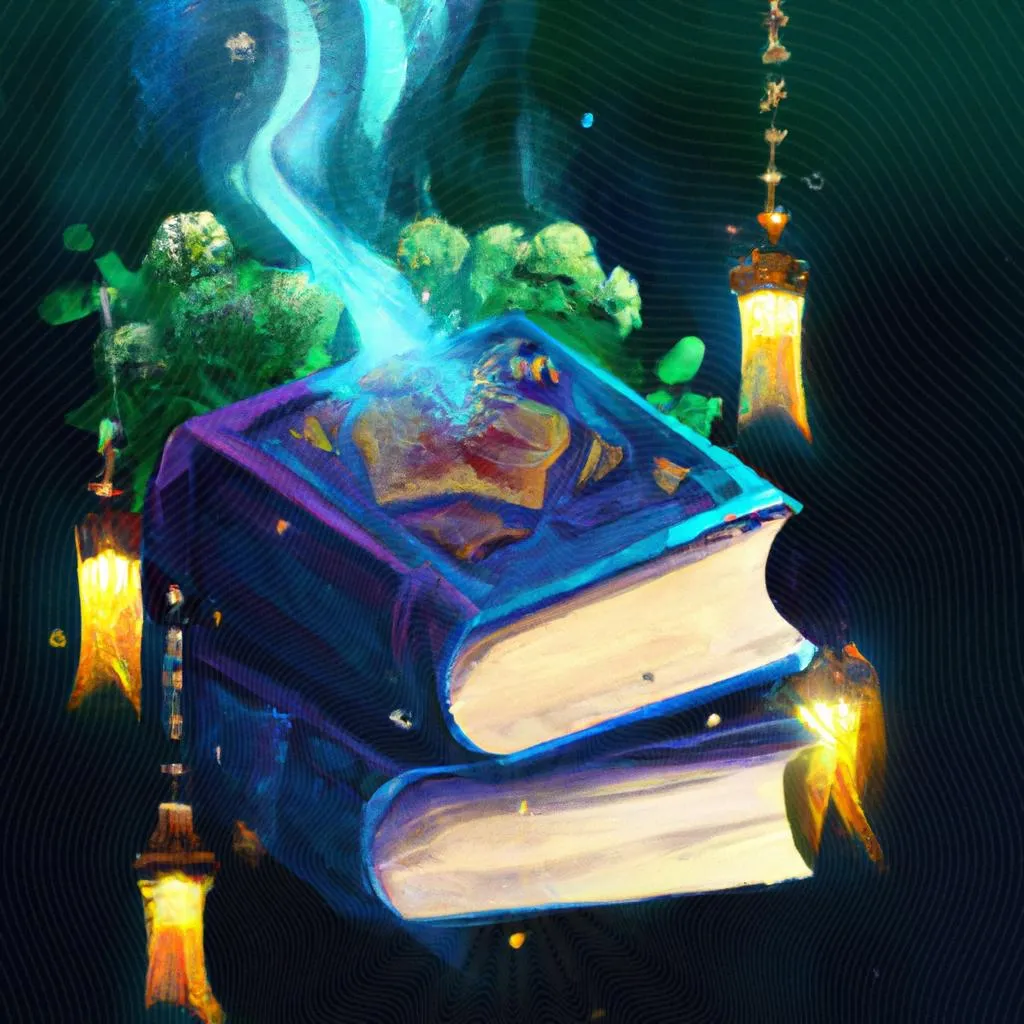 uma pintura figurativa de livros espiritas mais lidos