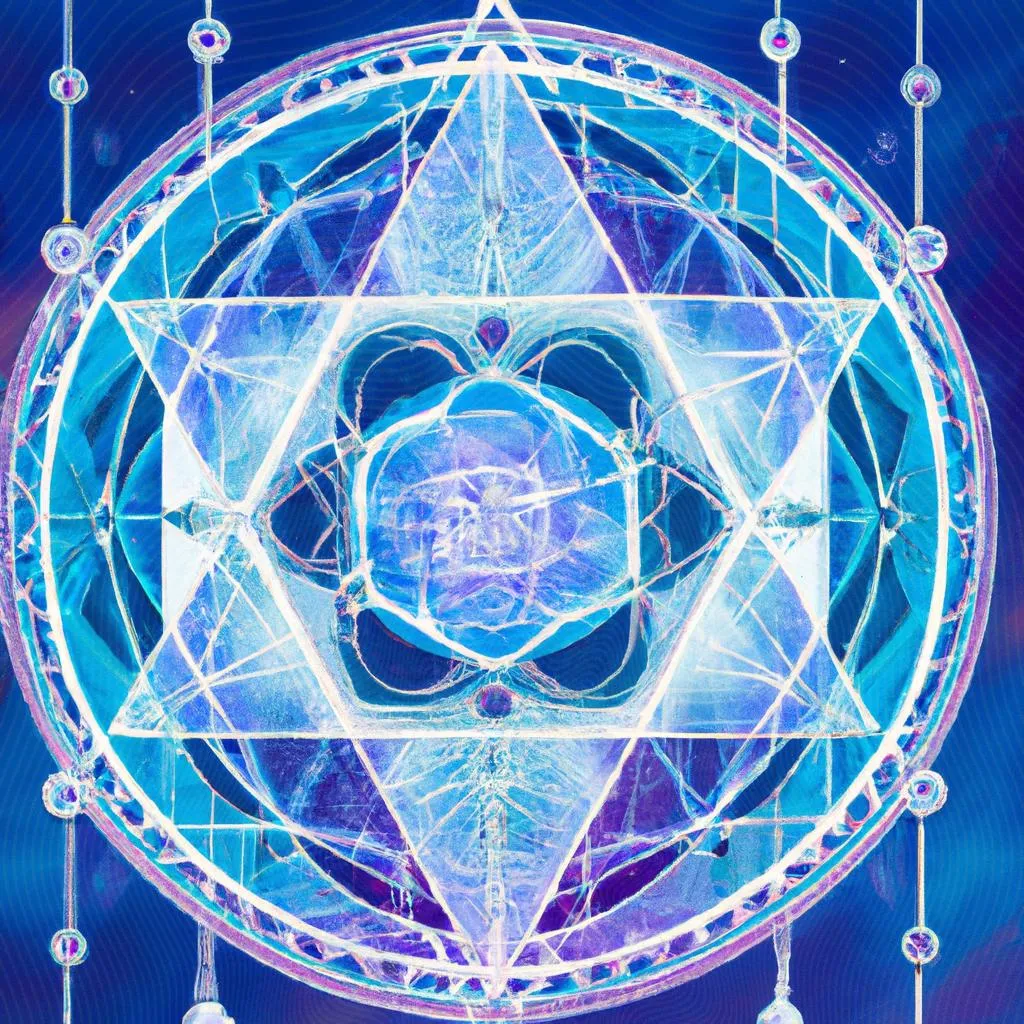uma representação gráfica de mandalas divino espirito santo