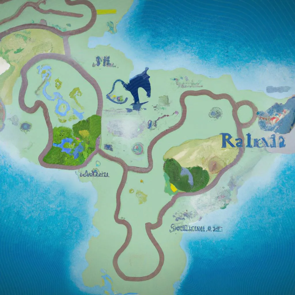 uma imagem impressionista de mapa da divisa do rio de janeiro com espirito santo