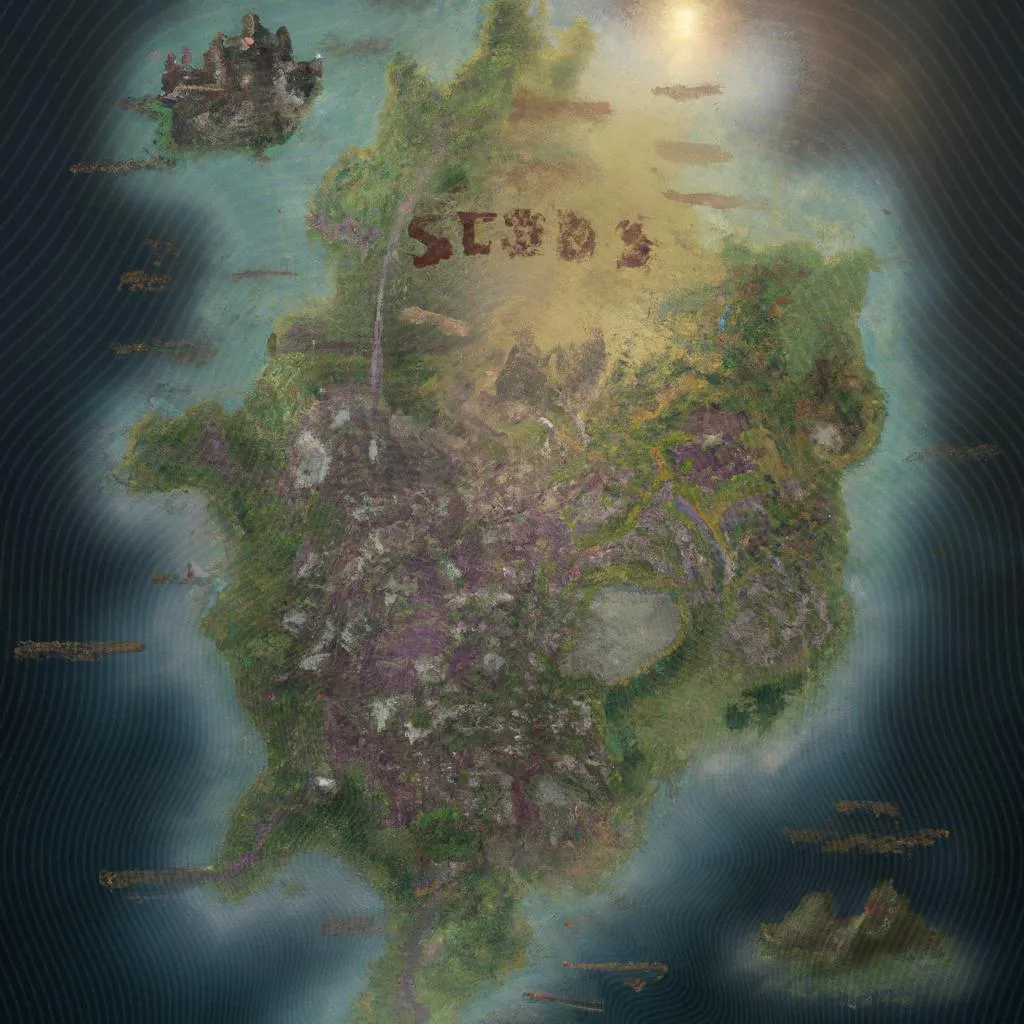 uma arte abstrata sobre mapa espirito santo cidades