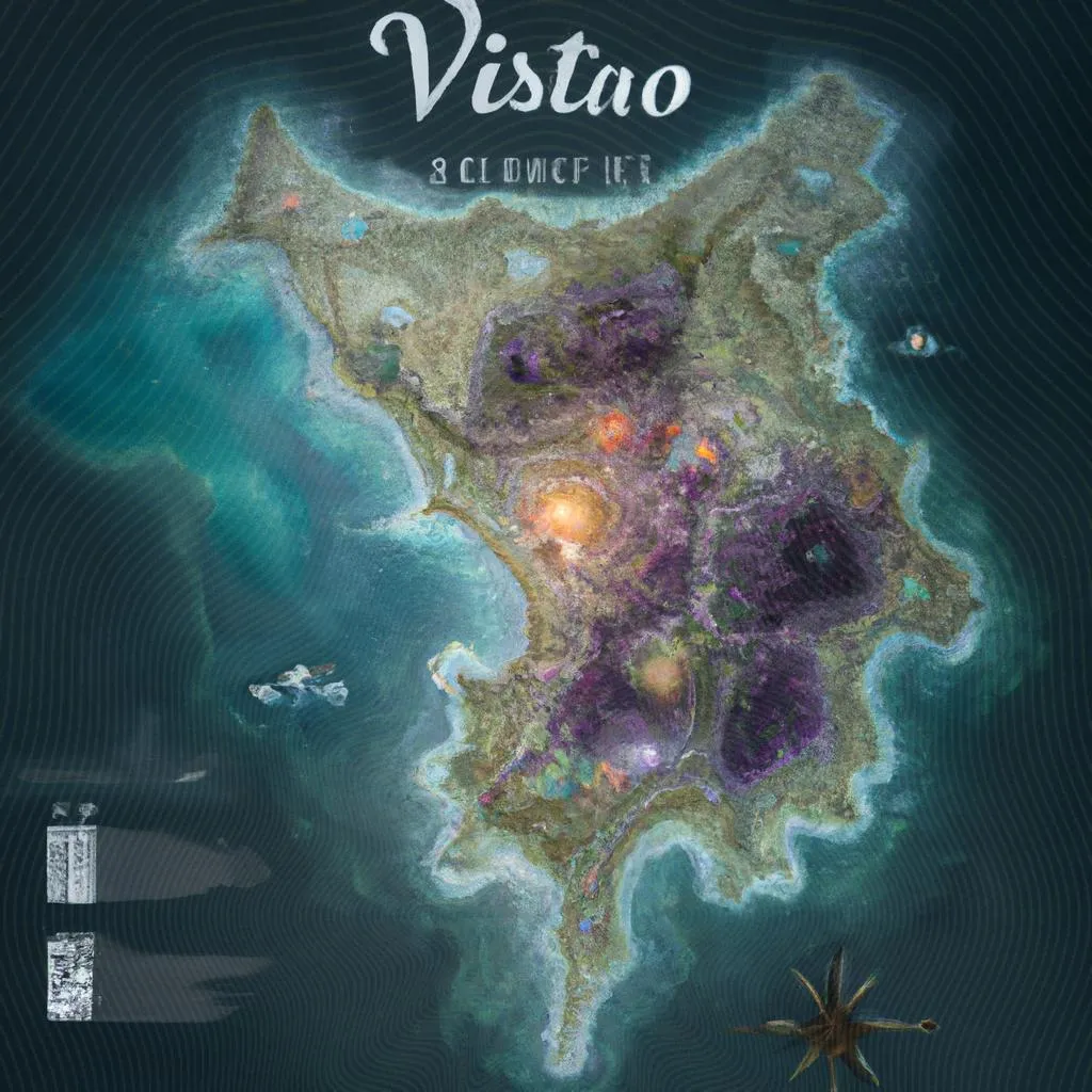 uma aquarela sobre mapa vitoria espirito santo