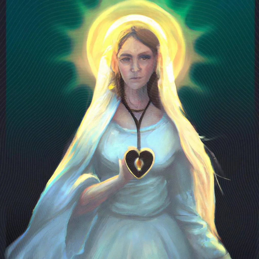 uma expressão gráfica de maria esposa do espirito santo