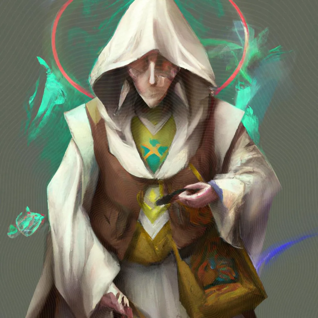 uma ilustração gráfica de medico espirita