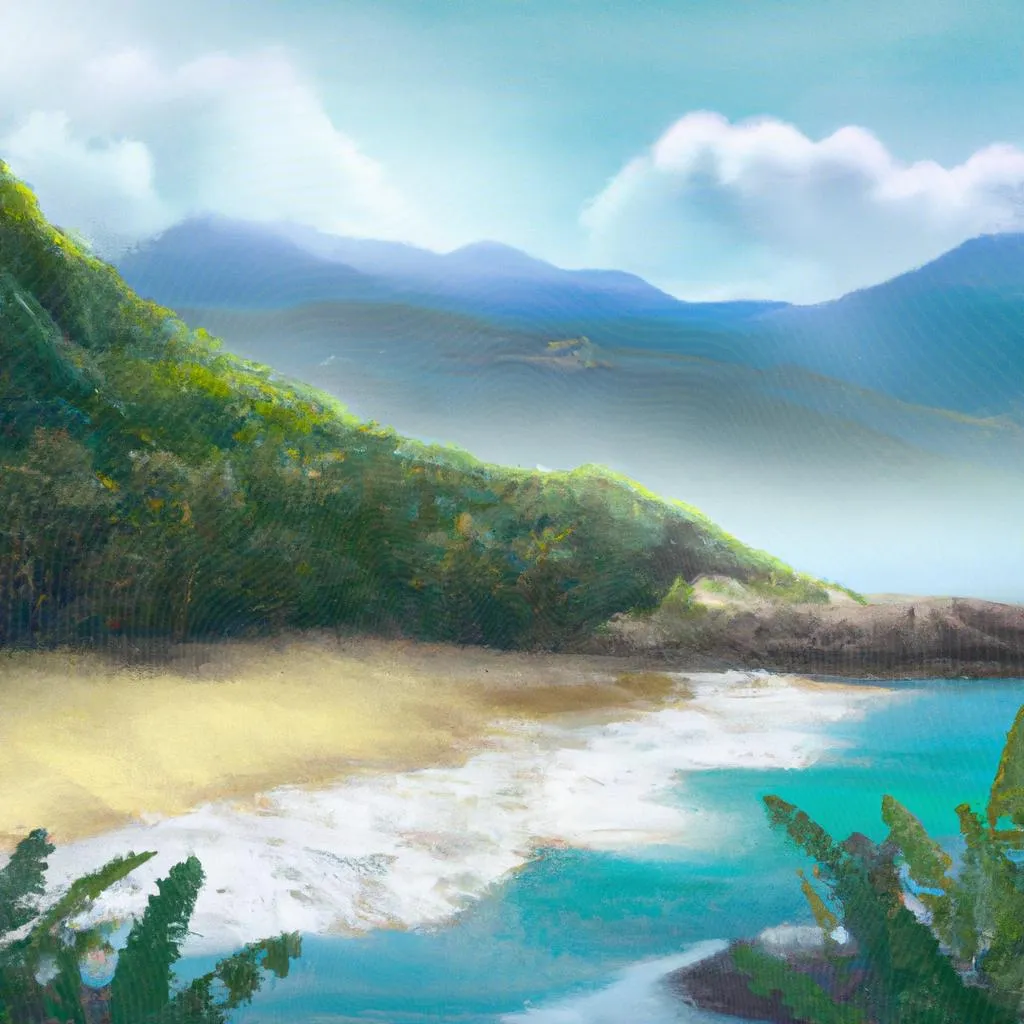 Descubra a Melhor Praia em Espírito Santo para Conectar-se com o Esoterismo! 3 imagem desenhada melhor praia espirito santo
