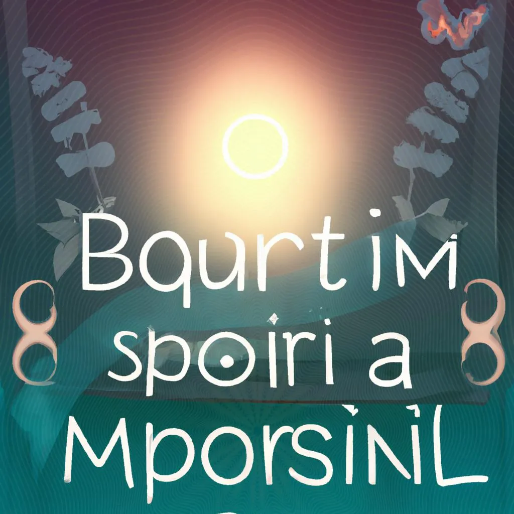 uma imagem estampada de mensagem bom dia espirita