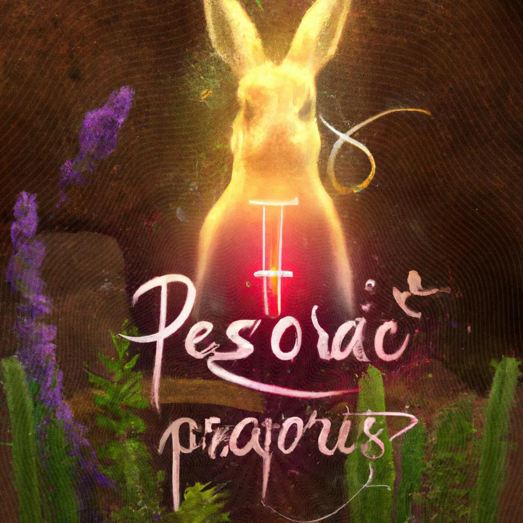 uma imagem digital de mensagem espirita de pascoa