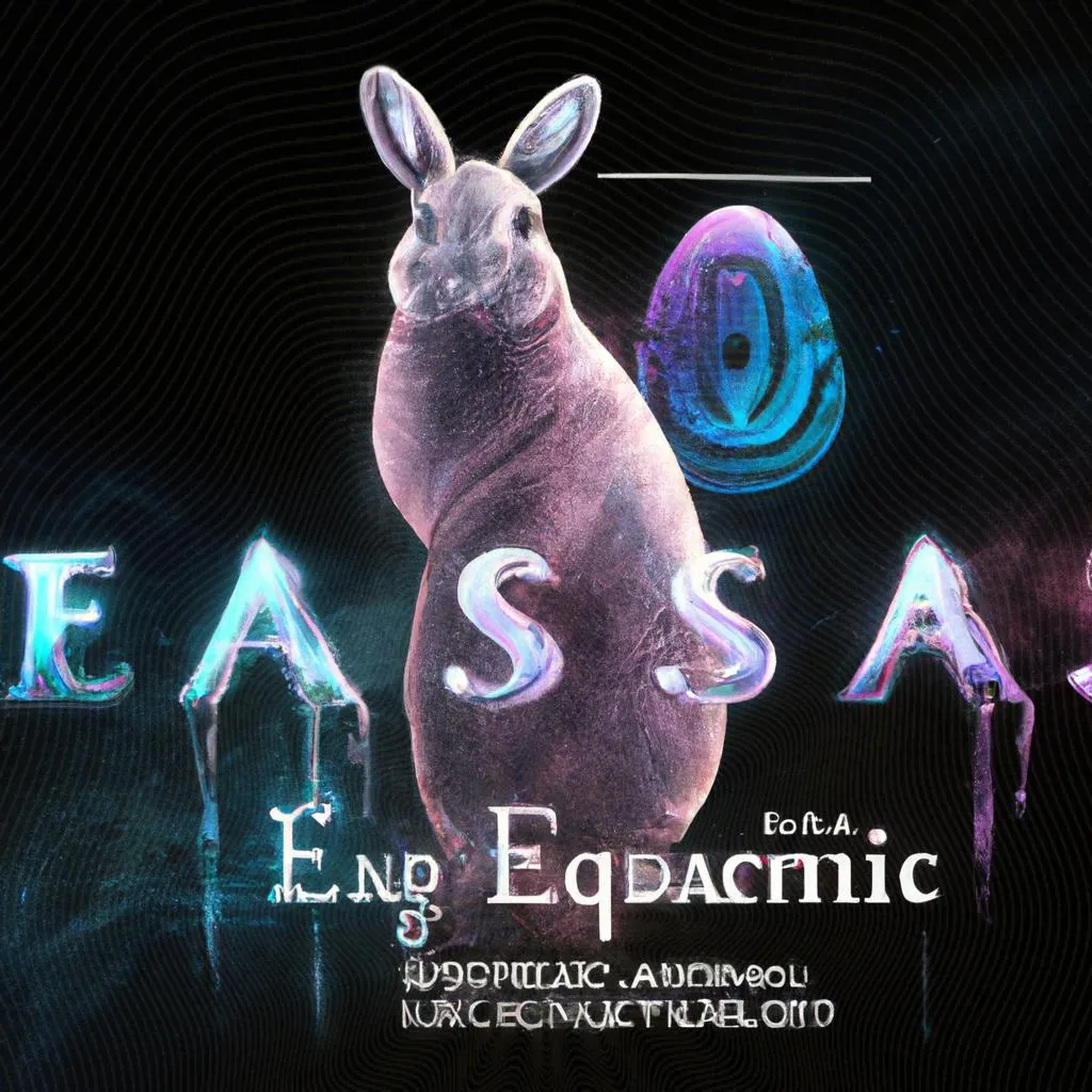 uma imagem estampada de mensagem espirita de pascoa