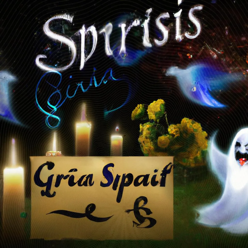 um mural artístico de mensagens de aniversario espiritas