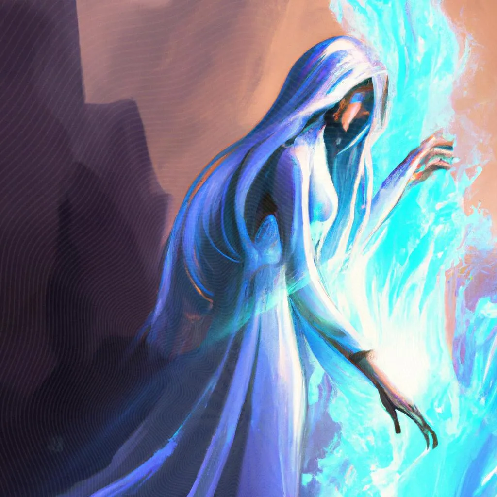 Mensagens Espirituais: Desvendando os Mistérios do Além 3 uma impressão artística de mensagens espirita