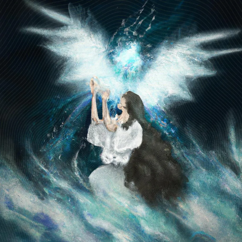 Mensagens Espiritas: Fé e Esperança em Palavras de Luz 3 uma pintura a óleo sobre mensagens espiritas de fé e esperança