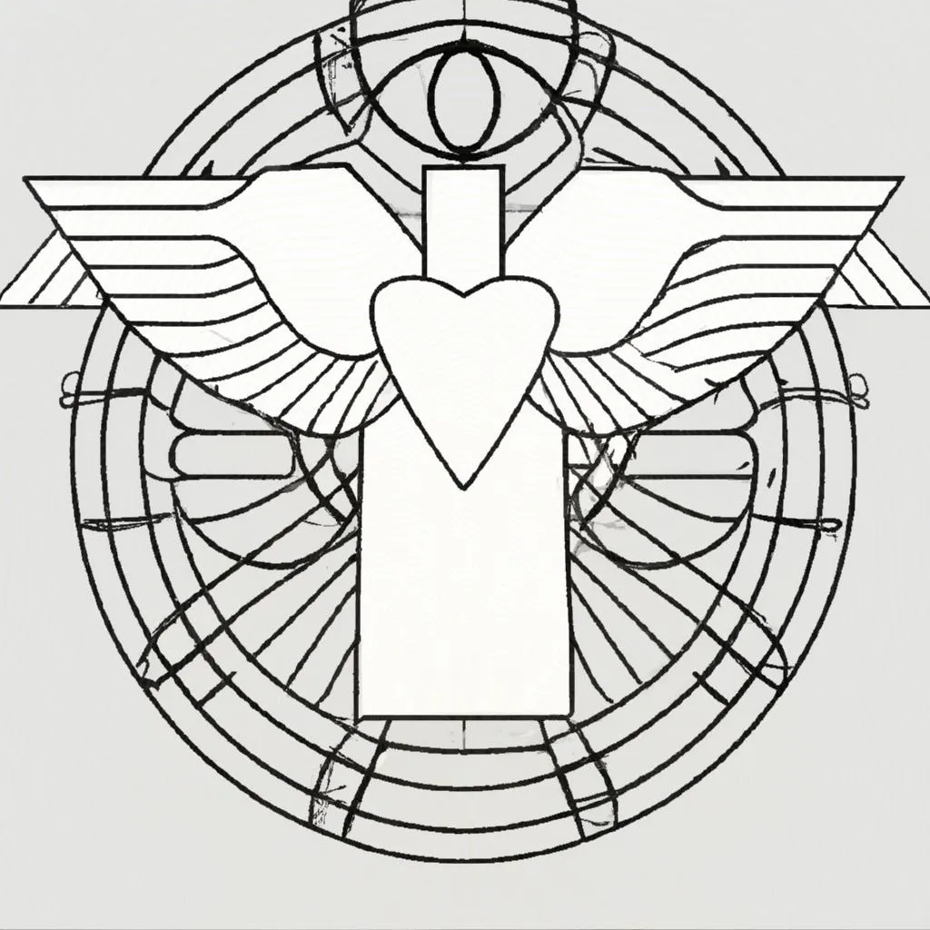 Molde seu espírito com o poderoso símbolo do Espírito Santo em PNG 4 uma imagem impressionista de molde espirito santo png