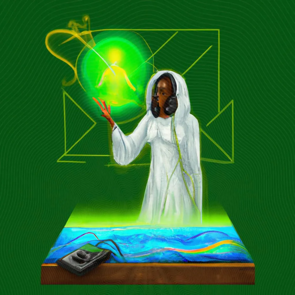 um retrato visual de momento espirita de hoje na radio ouro verde