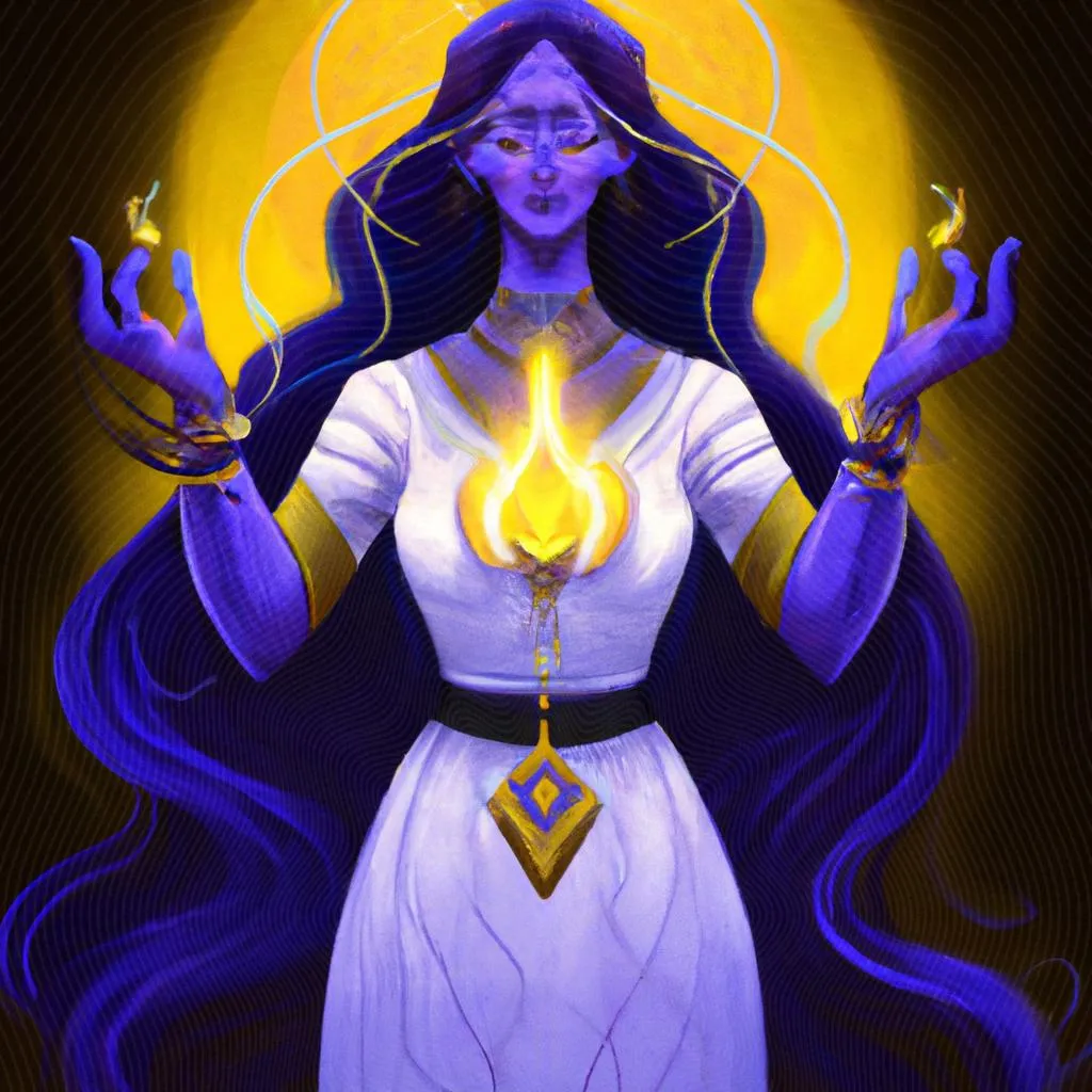 Mistérios Femininos: A Profundidade do Espiritismo para a Mulher 4 uma figura desenhada de mulher espiritismo