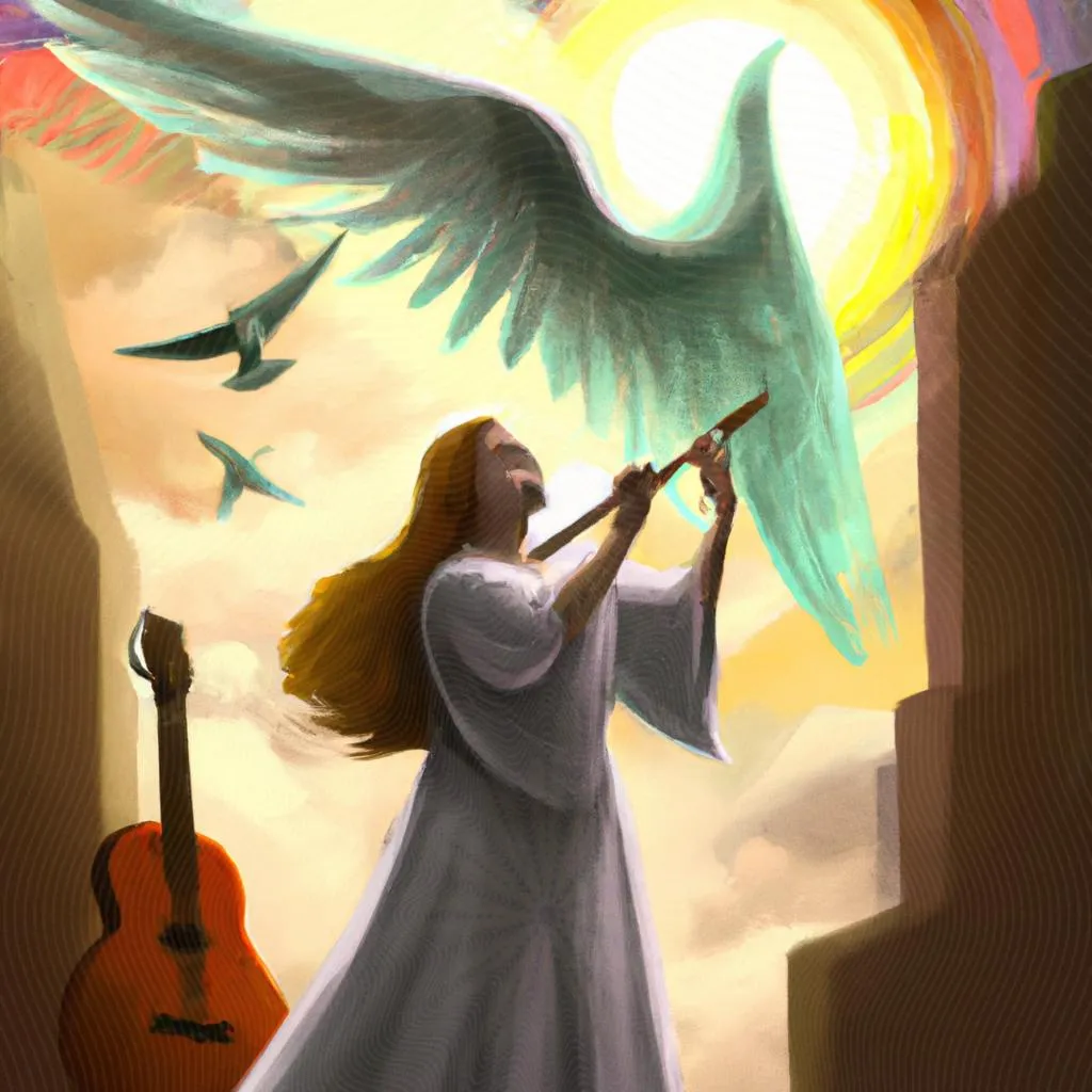 Melodias Sagradas: Descubra o Poder das Músicas de Espírito Santo Católicas 4 um esboço artístico sobre musica de espirito santo catolicas