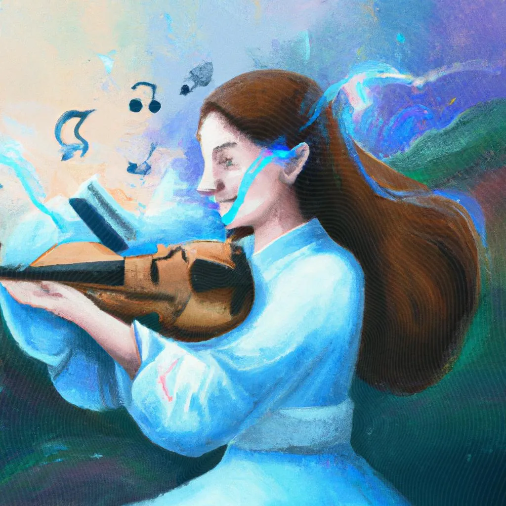 uma arte em gravura de musica espirito enche a minha vida