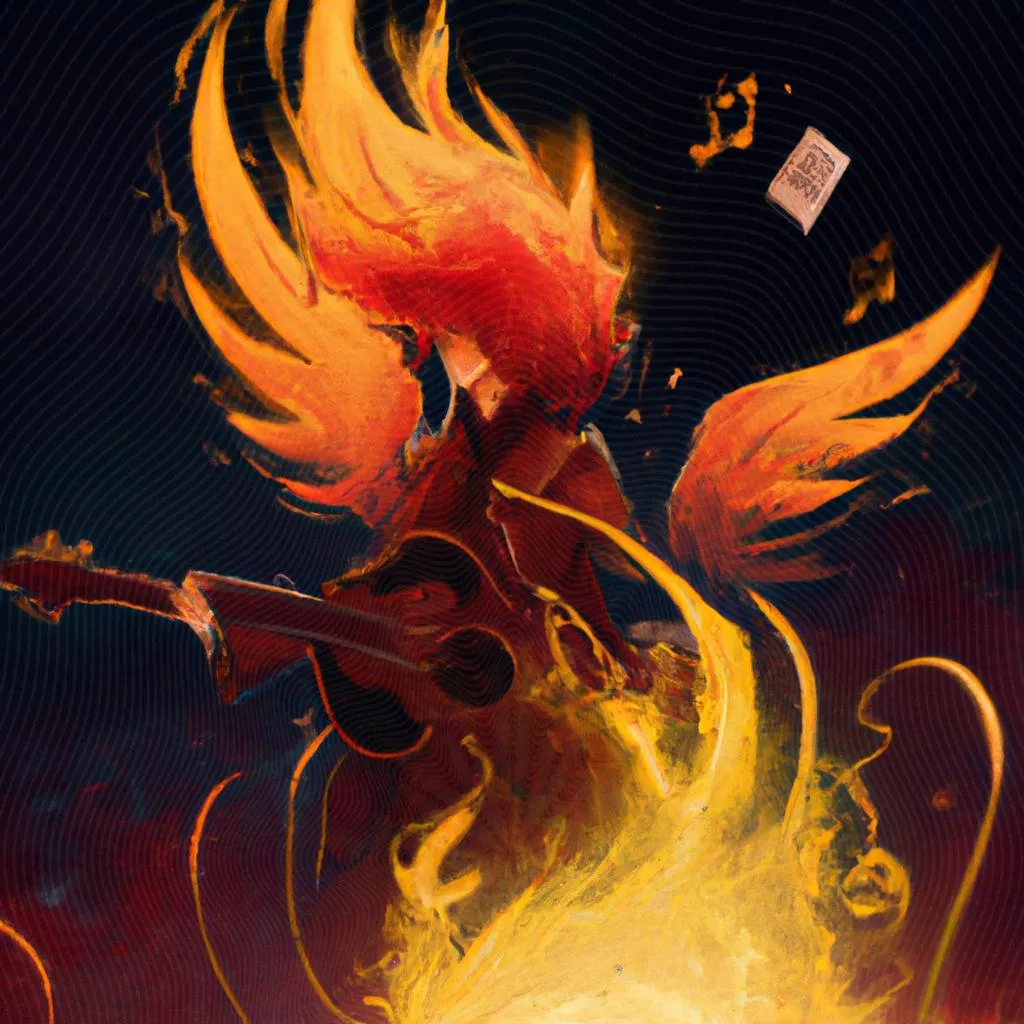 uma arte gráfica sobre musica espirito espirito desce como fogo