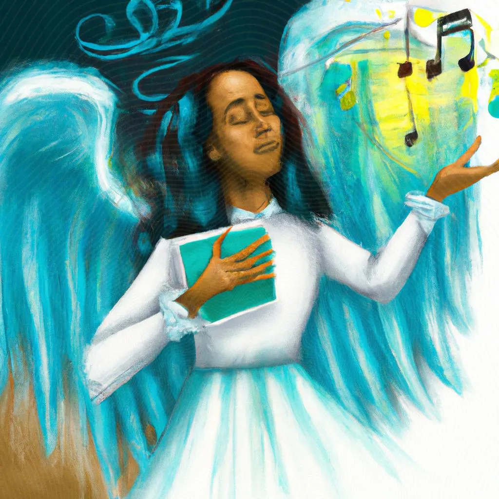 Música e o Espírito Santo: Quando a melodia move sua alma 4 um desenho sobre musica o espirito santo se move em você
