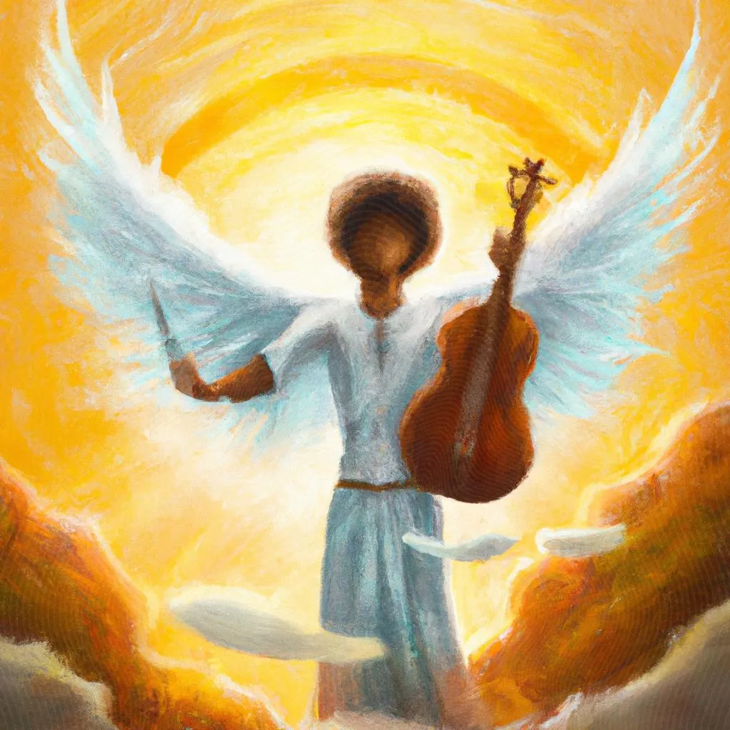 Melodias Celestiais: A Magia da Música Vinde Espírito Santo 2 uma arte abstrata sobre musica vinde espirito santo