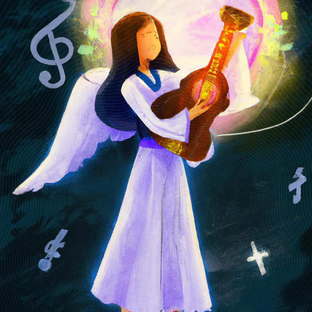 Melodias Celestiais: A Magia da Música Vinde Espírito Santo 3 uma imagem estilizada de musica vinde espirito santo