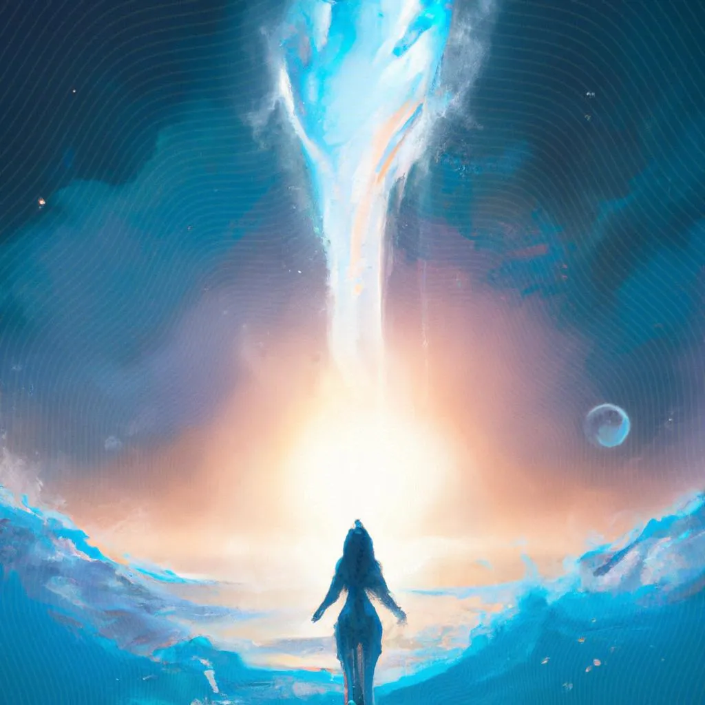 uma imagem digital de nascer da agua e do espirito