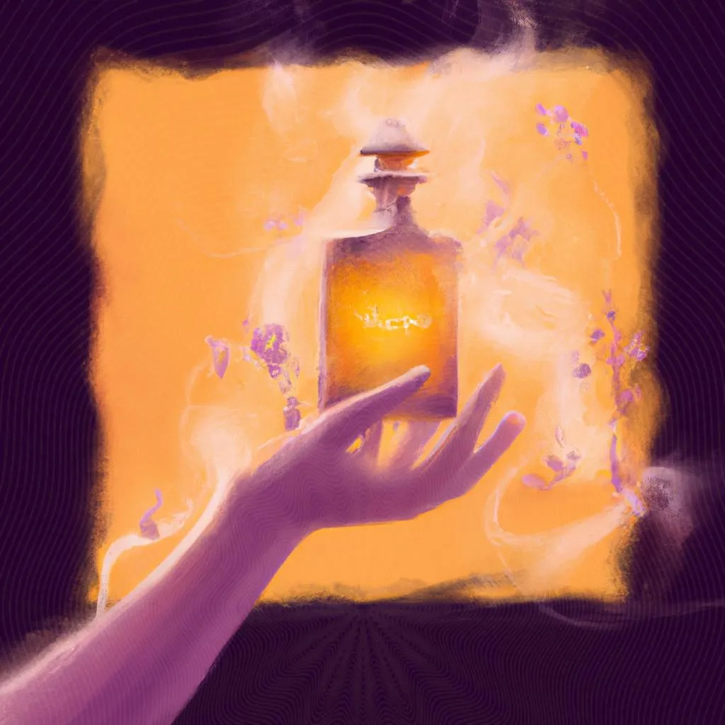 uma vista panorâmica ilustrada de no espiritismo o que significa sentir cheiro de perfume
