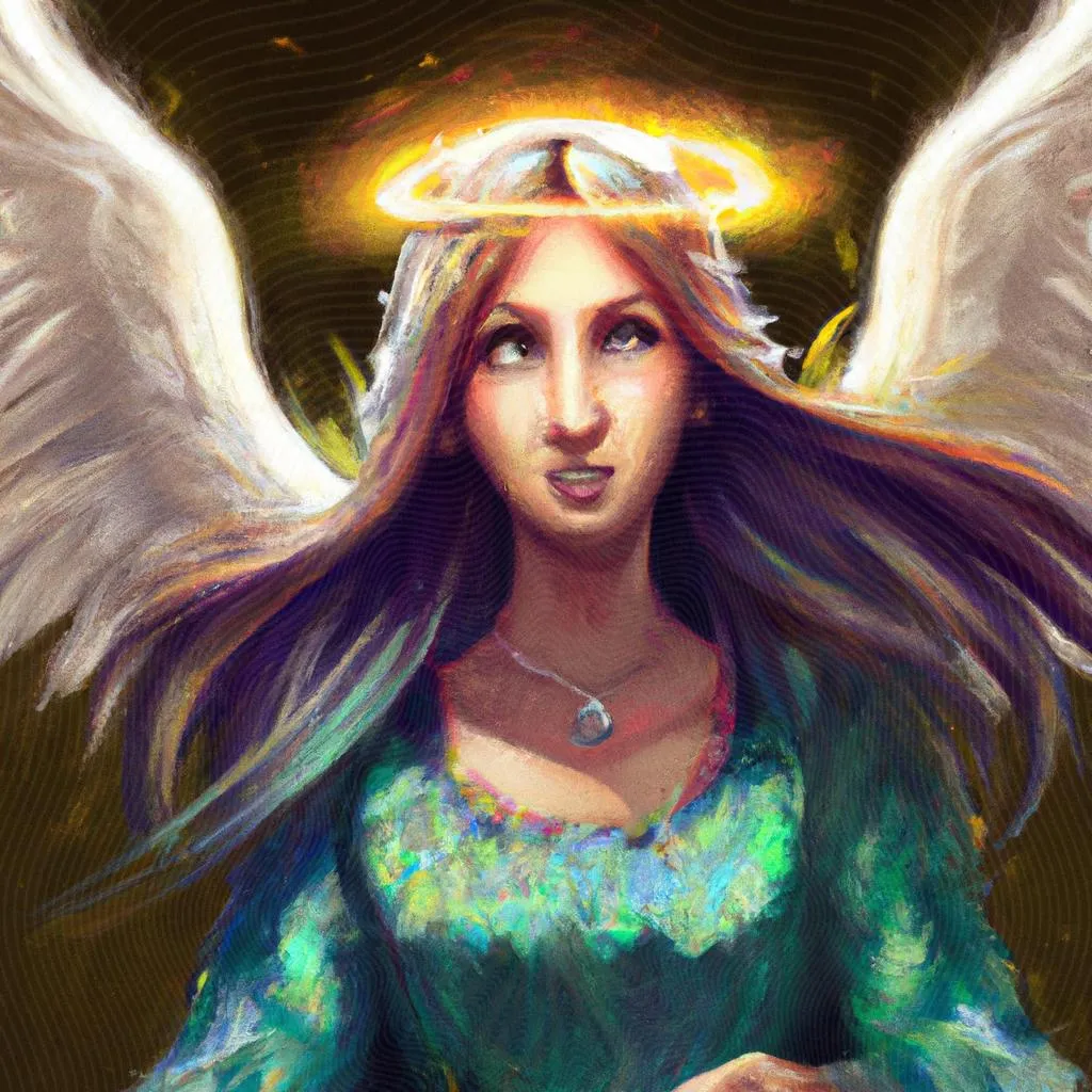uma pintura figurativa de novena espirito santo