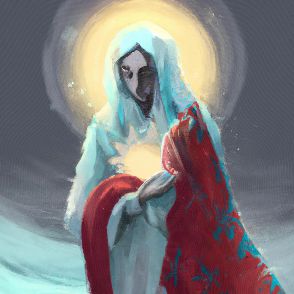 uma ilustração em preto e branco de o bom samaritano espiritismo