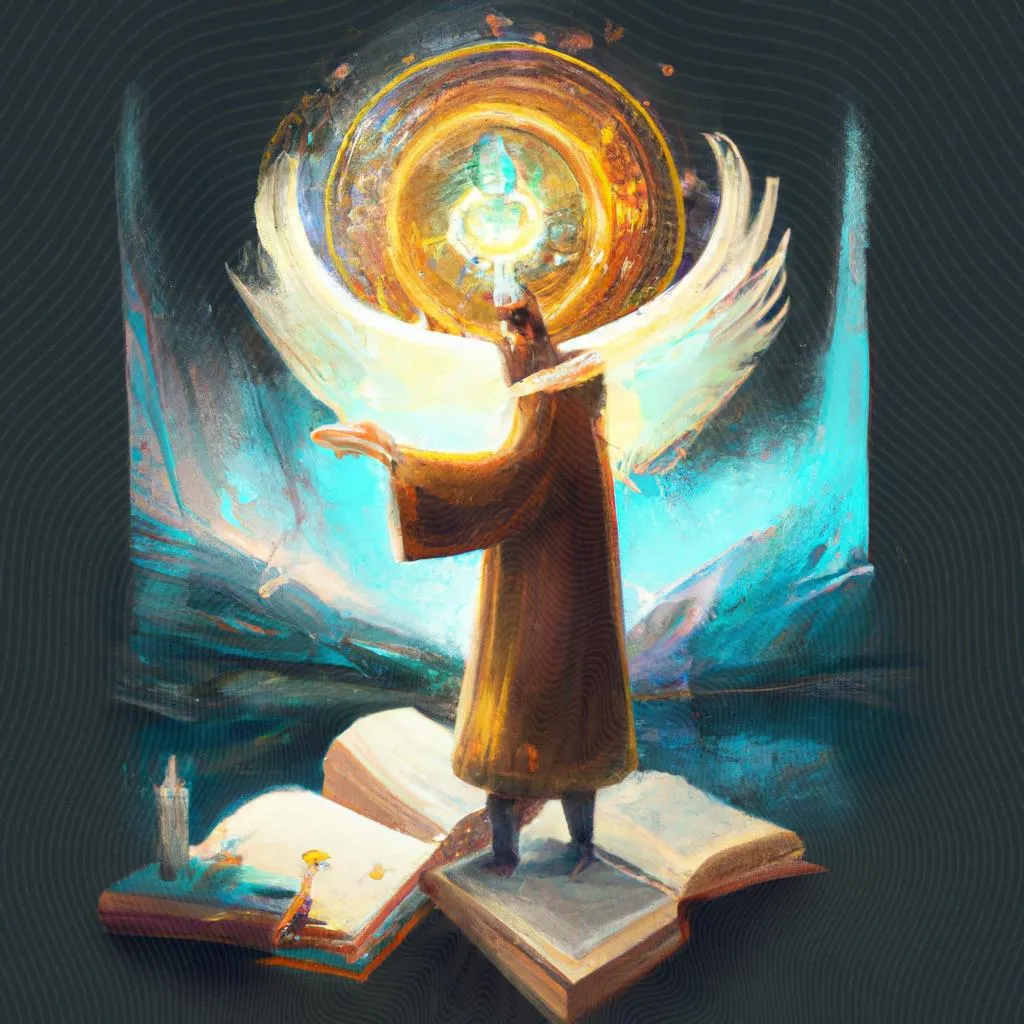 uma imagem em 3D de o consolador evangelho segundo o espiritismo